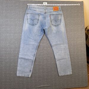 Levi's 502 Men's Jeans Light Blue Denim Stretch Size 36x30